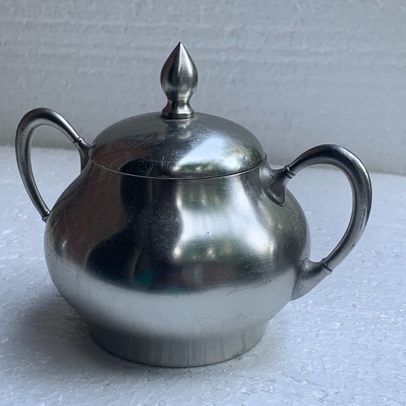 Vintage Metawa Holland Sugar Container, Real Pewter 94% , Pre 1985 Collectible - Picture 4 of 7